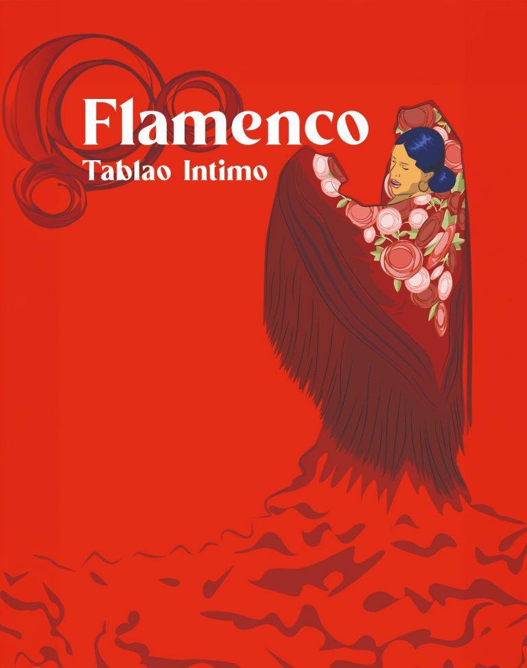 Cartel flamenco tablao íntimo